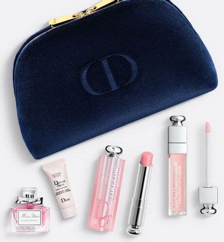 christian dior makeup bag set|vintage dior makeup bag.